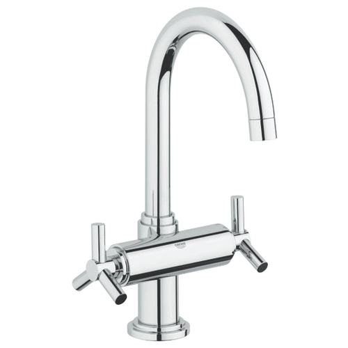 Смеситель для раковины умывальника Grohe Atrio 21019000 двухрычажный хром