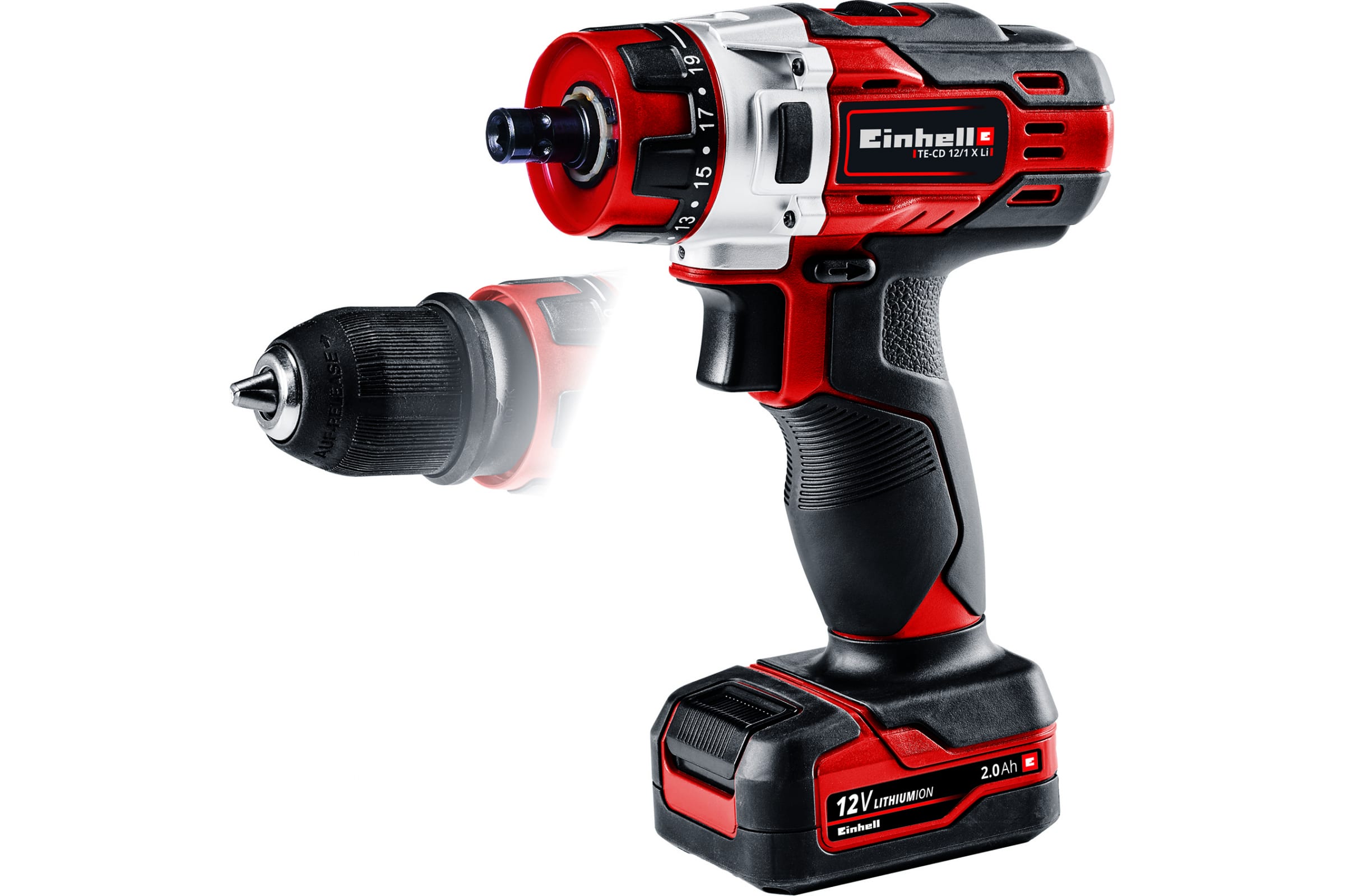 Дрель-шуруповёрт Einhell TE-CD 12/1 X-Li 4513592