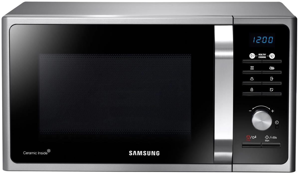 Микроволновая печь Samsung MS23F302TQS/BW, серебряный