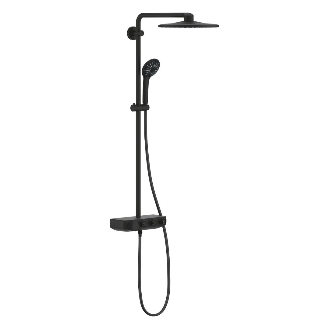 Душевая стойка Grohe Euphoria SmartControl 310 DUO 22120KF0, черный