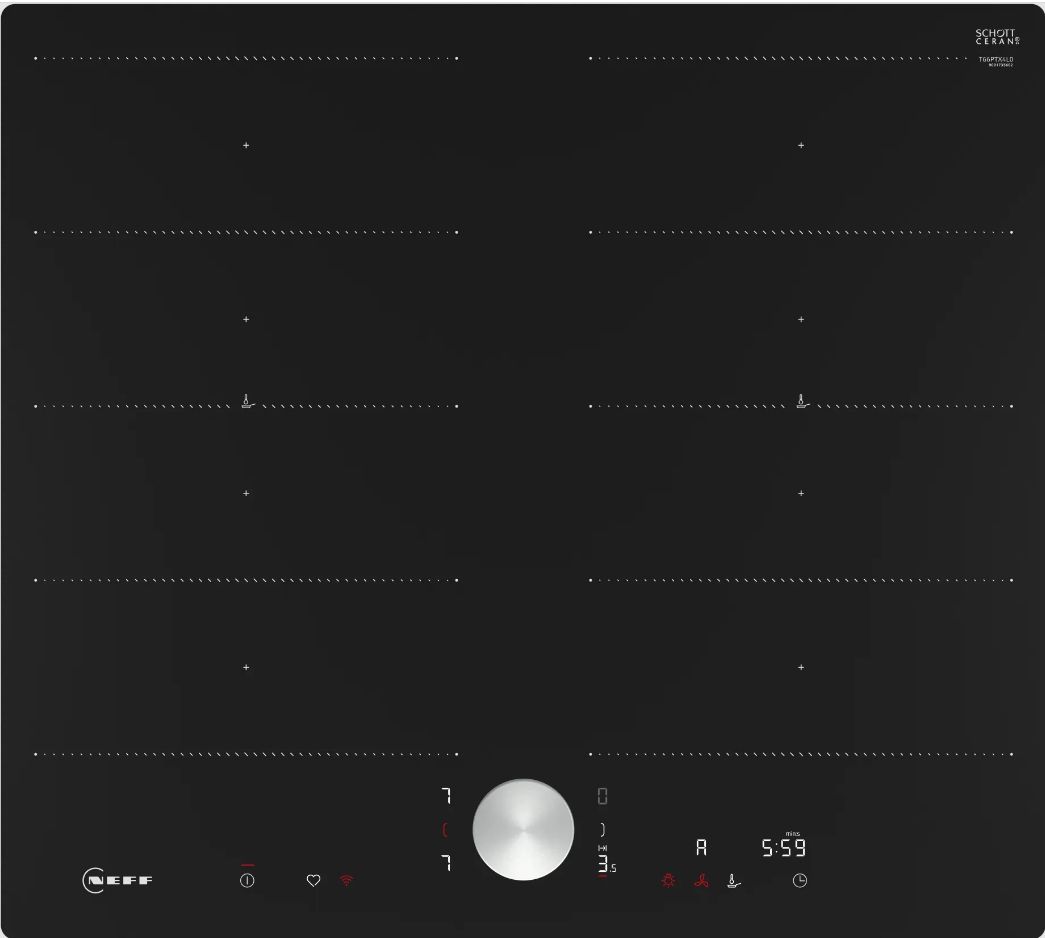 Варочная панель индукционная Neff T66PTX4L0, черный