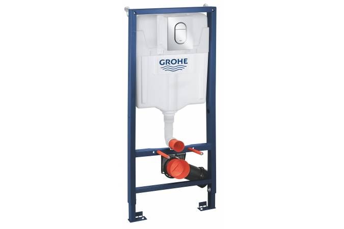 Система инсталляции для подвесного унитаза Grohe Rapid SL 39504000 3 в 1 (с клавишей)