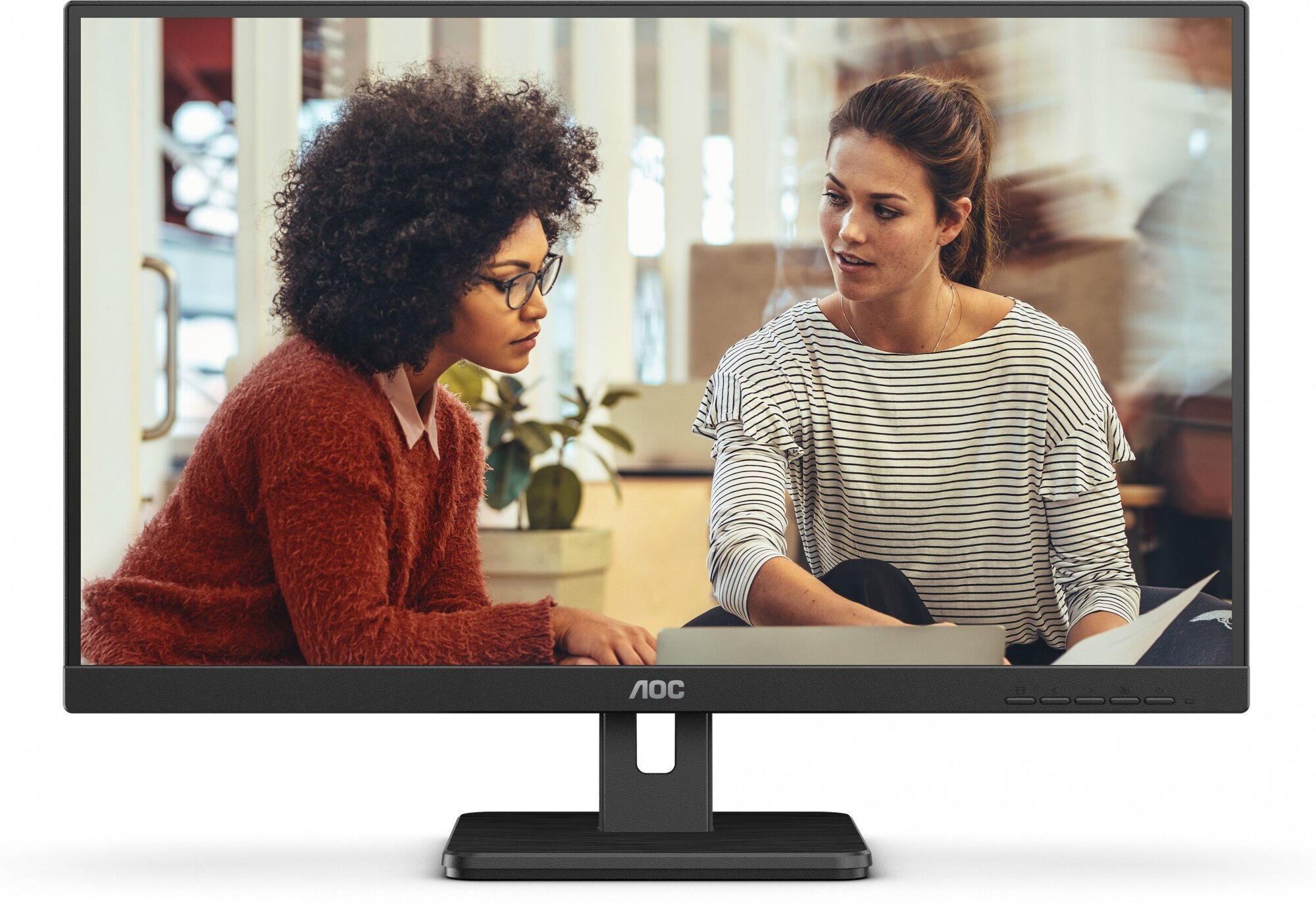 Монитор AOC Q27E3UAM, черный
