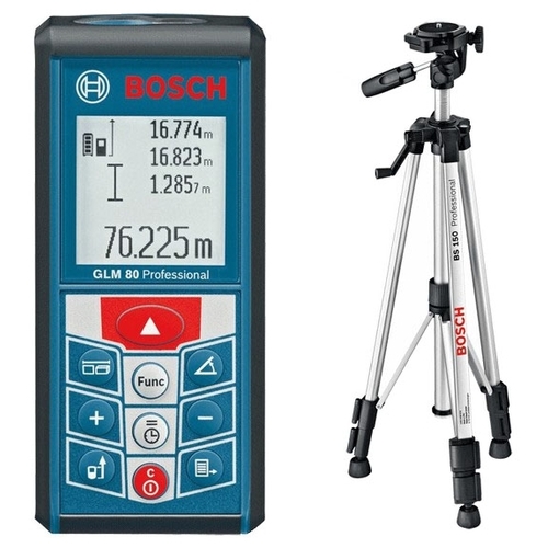 Лазерный дальномер BOSCH GLM 80 + BS 150 Professional 0.615.994.0A1