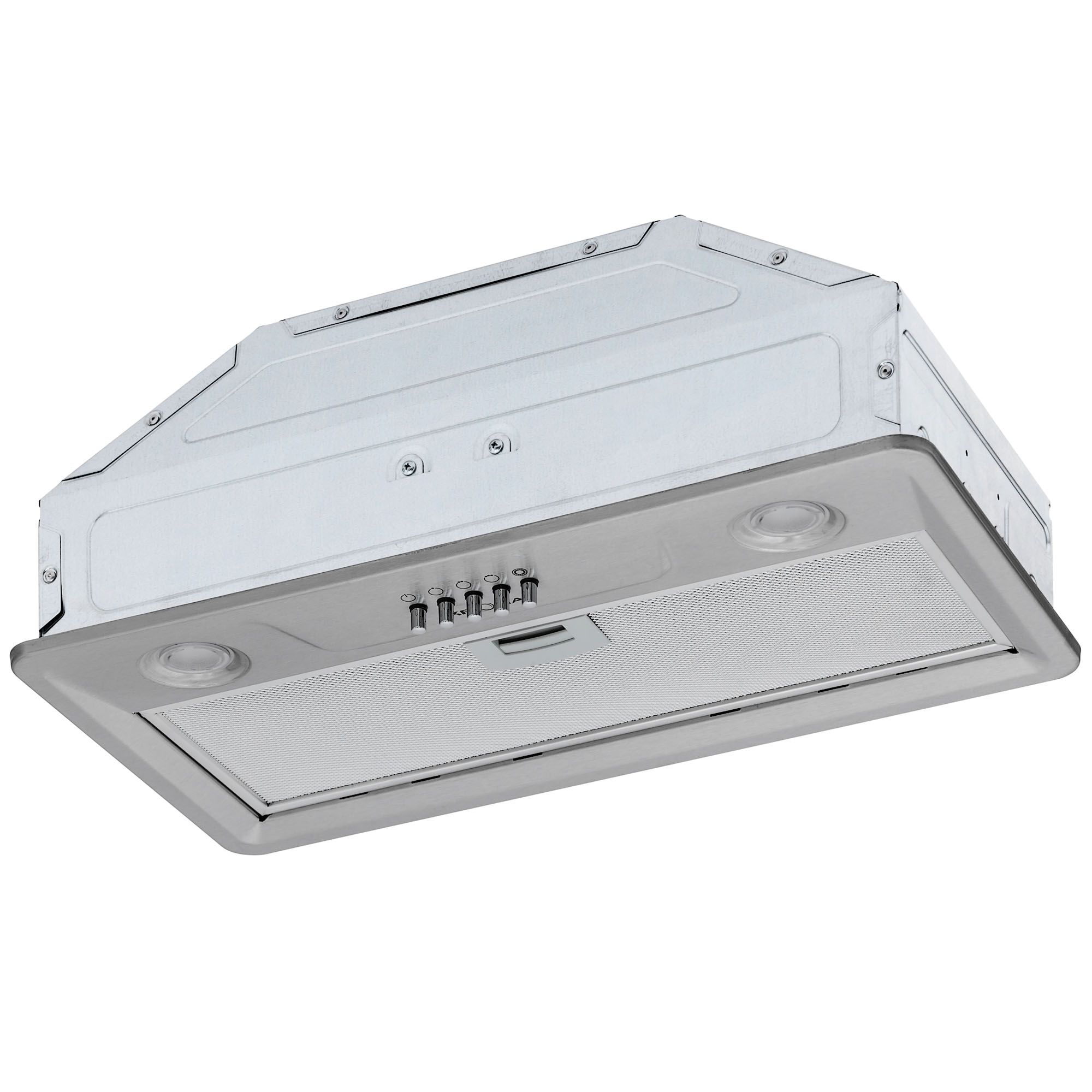 Вытяжка встраиваемая Krona Kate 600 INOX PB K, нержавеющая сталь