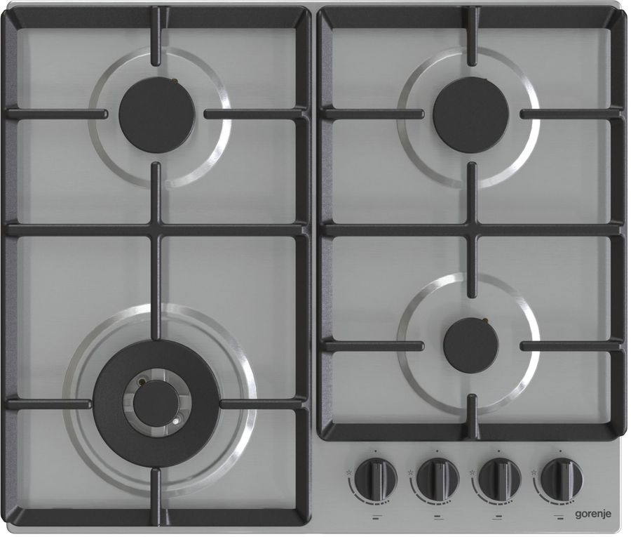 Варочная панель газовая Gorenje GW641EBX нержавеющая сталь