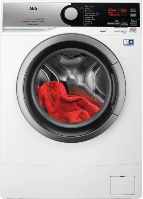 Стиральная машина AEG L6SNE26SE, белый