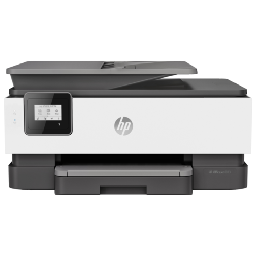 МФУ струйное HP OfficeJet Pro 8013 (1KR70B), черный/белый