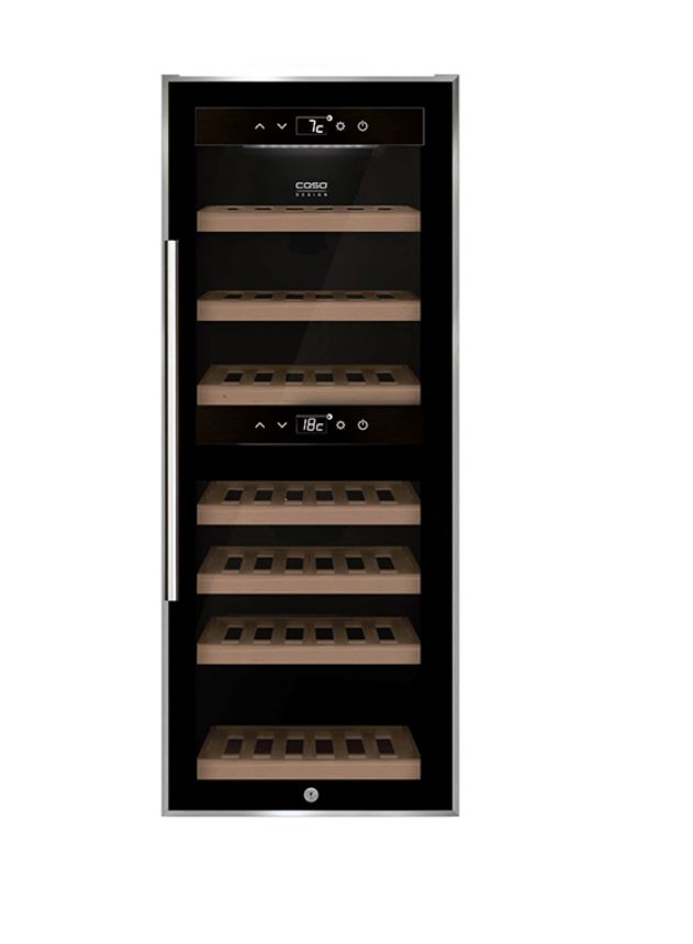 Винный шкаф CASO WineComfort 38 black