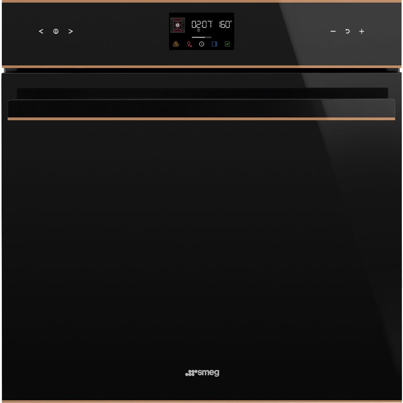 Духовой шкаф электрический Smeg SOP6602TNR, черный