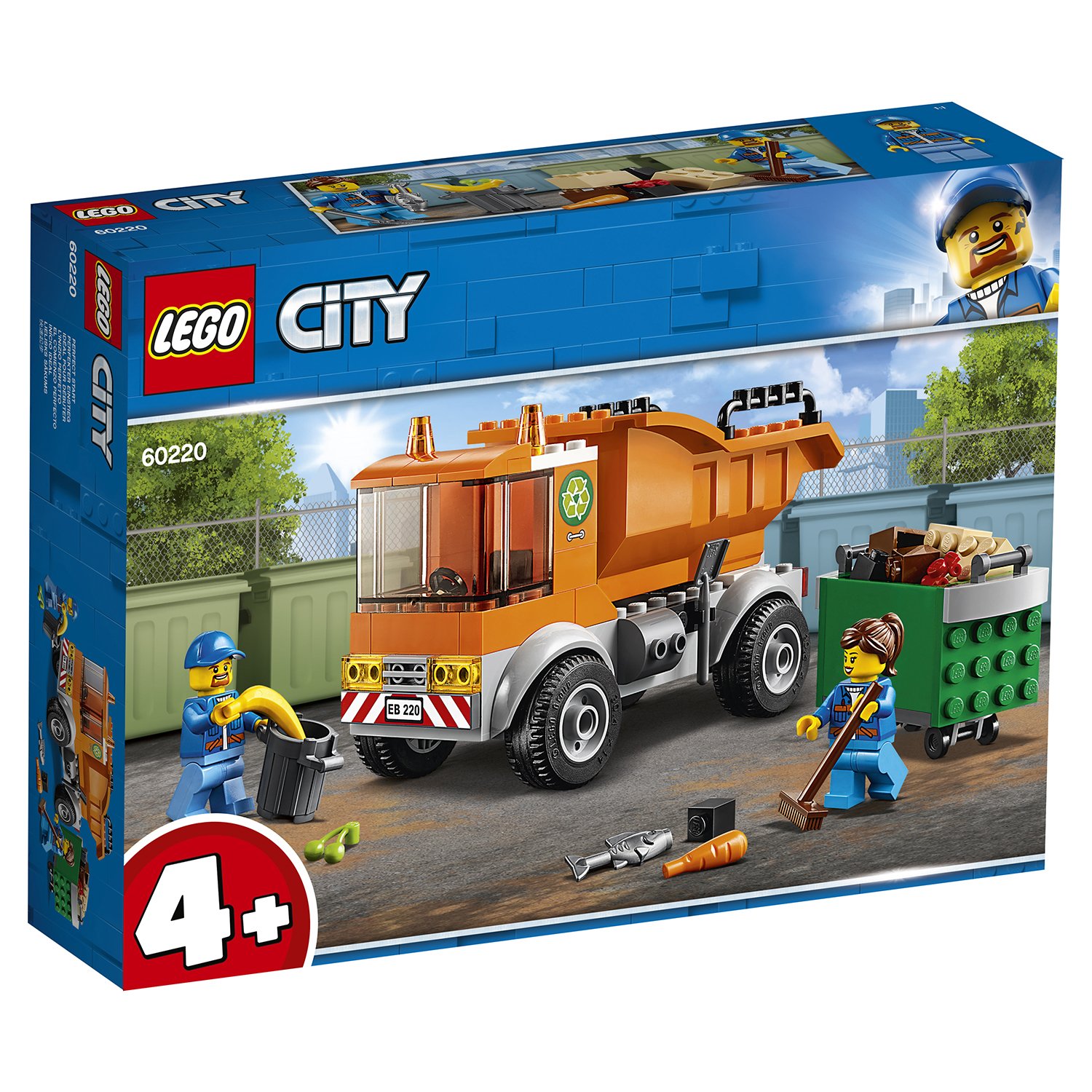 Конструктор LEGO City 60220 Мусоровоз