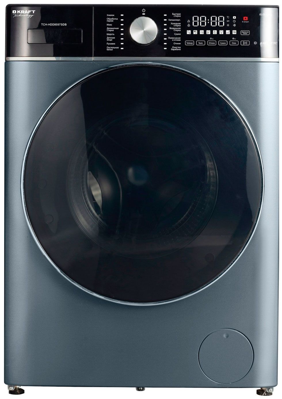 Стиральная машина KRAFT TCH-HDD8597SDB, серый