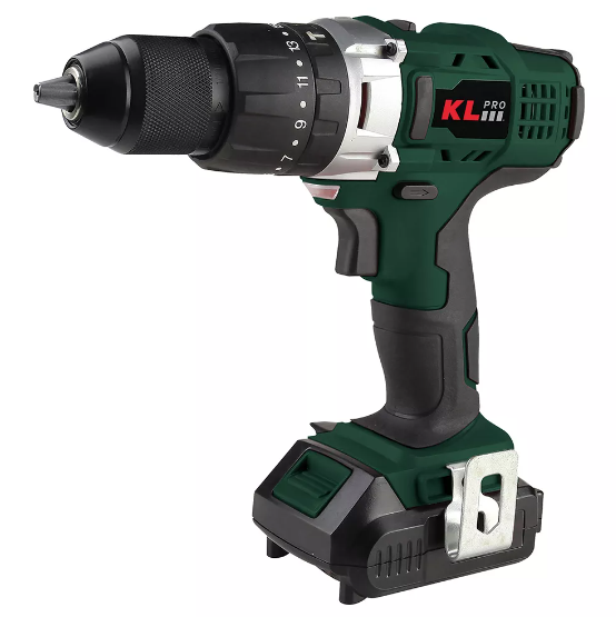 Дрель-шуруповерт аккумуляторная ударная KLPRO KLDM18-20 (без кейса, С 2 АКБ и ЗУ)
