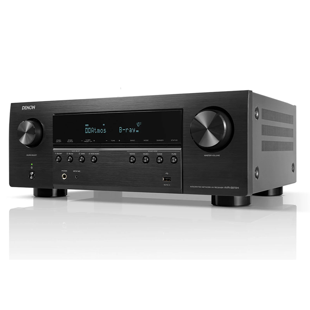 Ресивер AV Denon AVR-S970H, черный