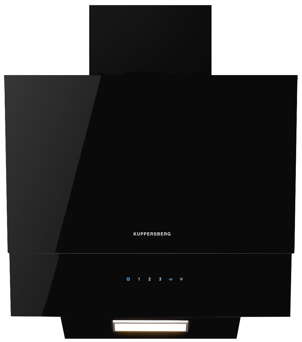 Вытяжка наклонная Kuppersberg F 601 BL, черный