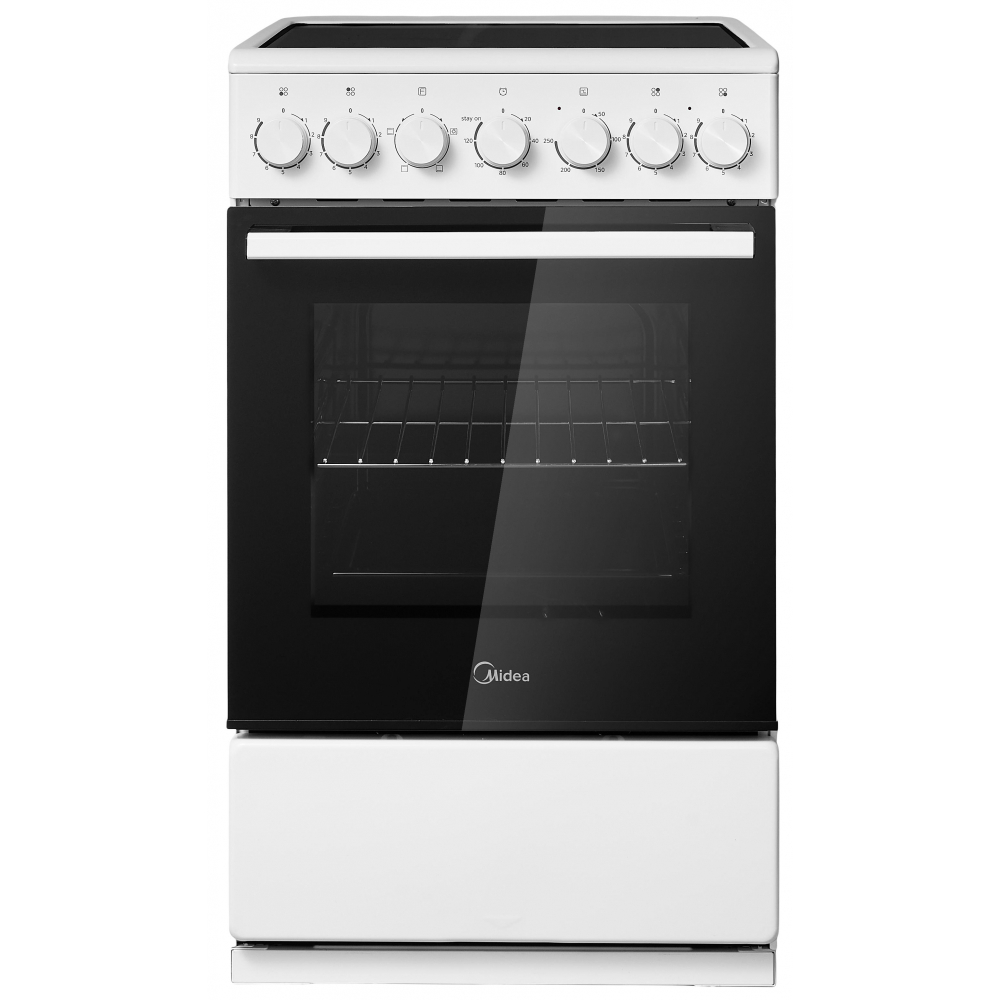 Плита электрическая Midea MFO-M4E20T4E(WH), белый