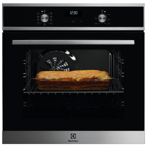 Духовой шкаф электрический Electrolux OEF 5E50 X, черный/нержавеющая сталь