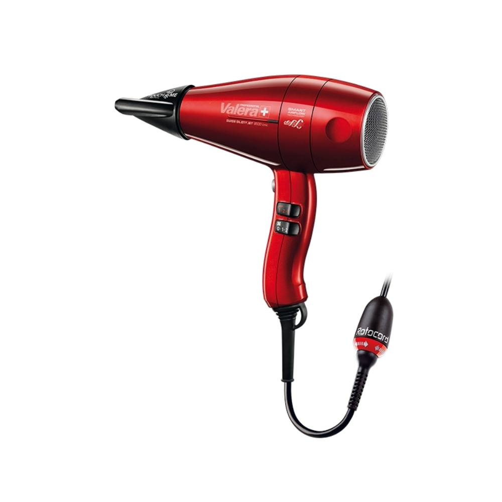 Фен Valera Professional Swiss Silent Jet 8500 Ionic Rotocord, красный