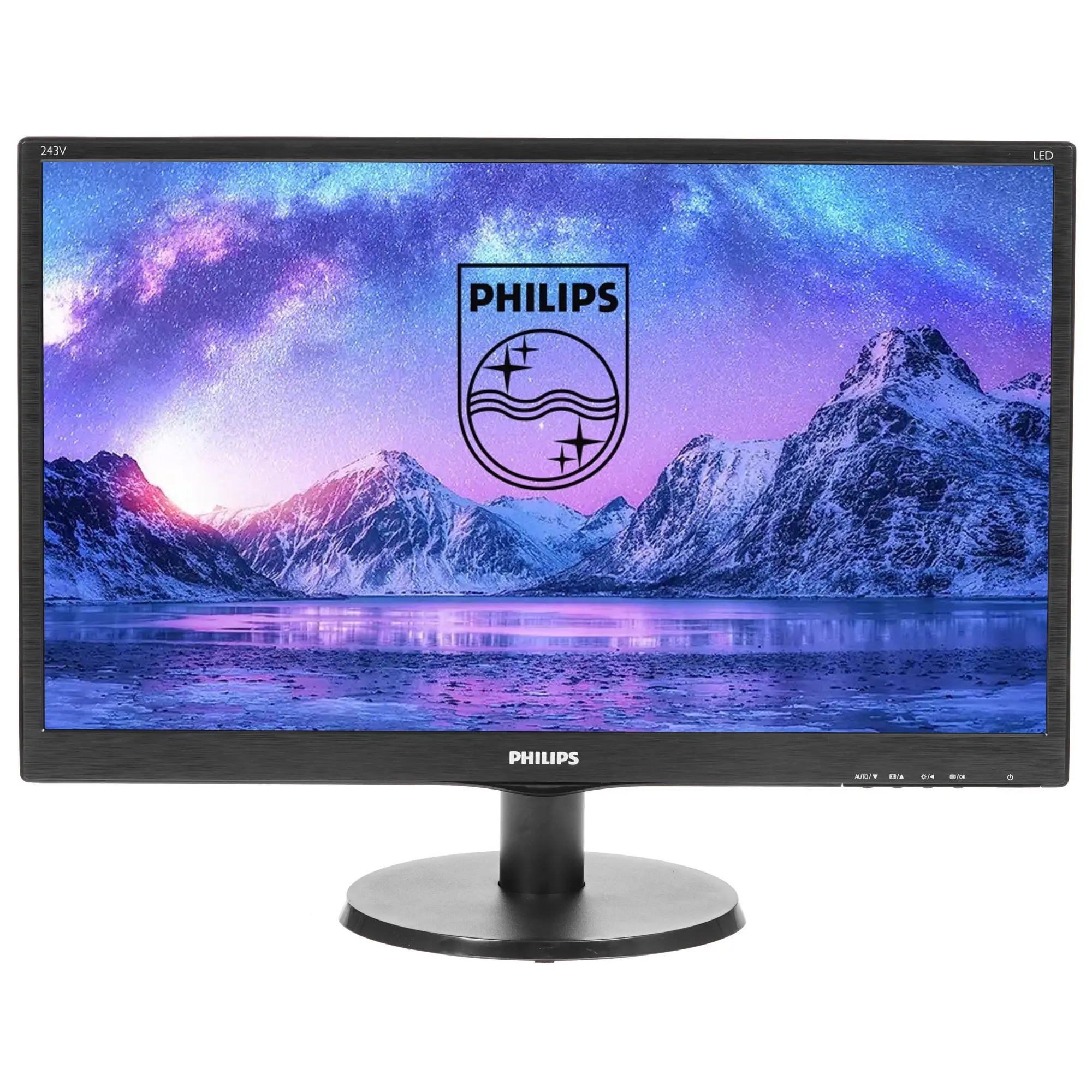 Монитор Philips 243V5QSBA черный