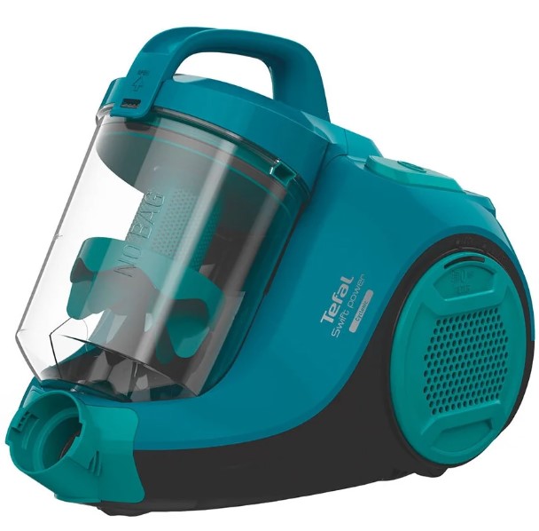 Пылесос Tefal TW2922 бирюзовый/черный