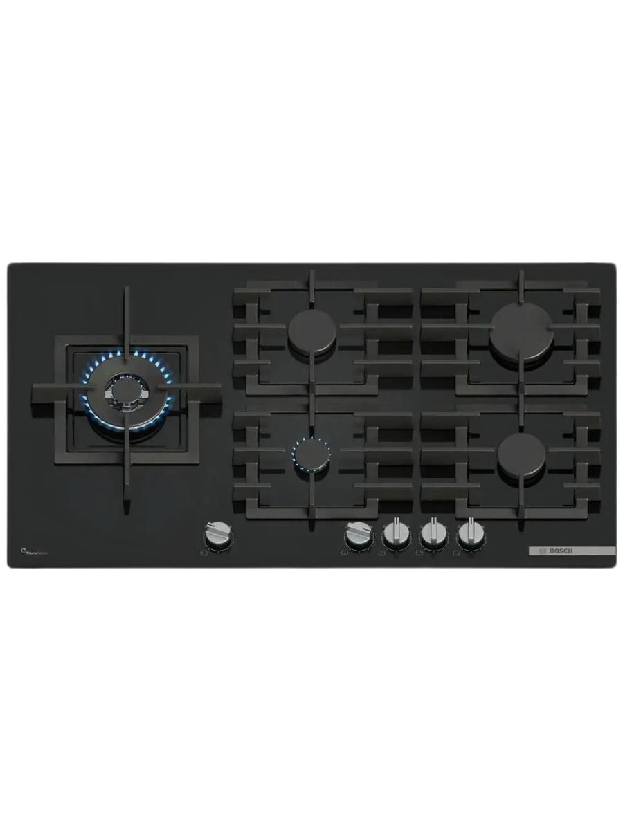 Варочная панель газовая Bosch PPM9A6I40, черный