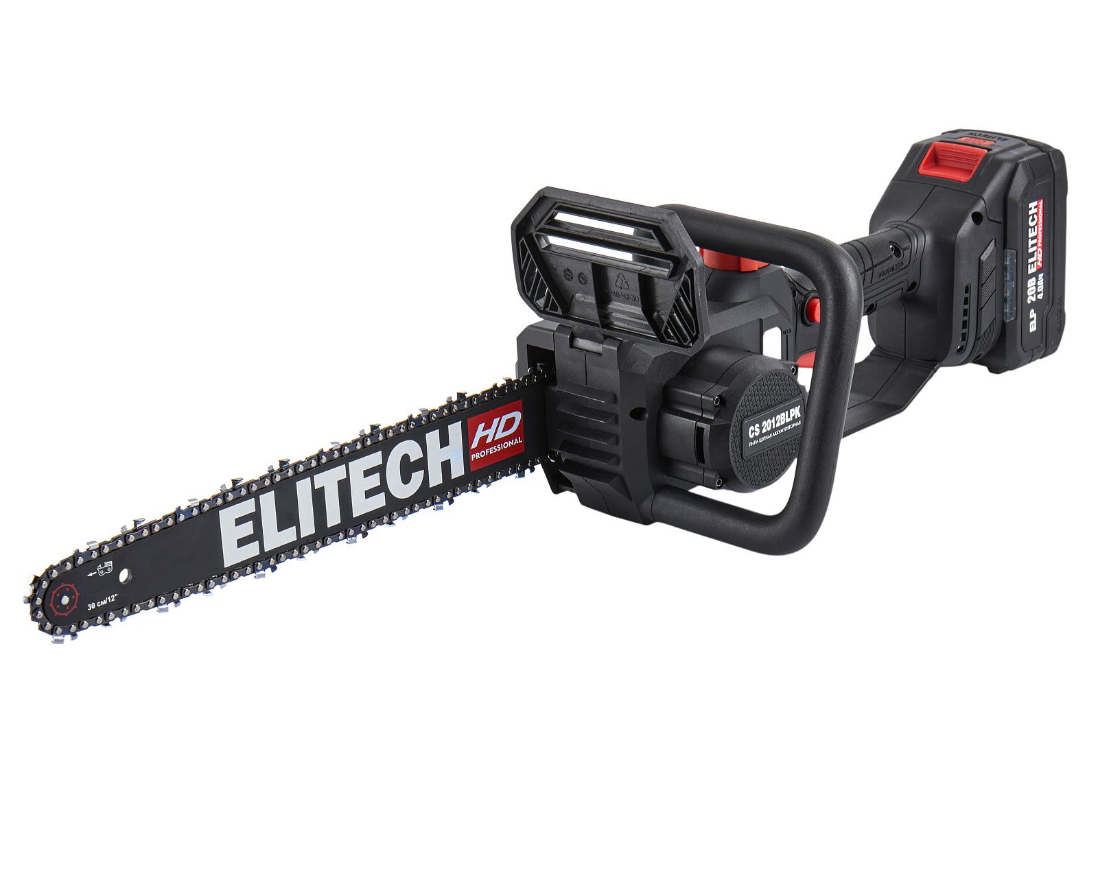 Пила цепная аккумуляторная Elitech HD CS 2012BLPK (E1611.026.01)