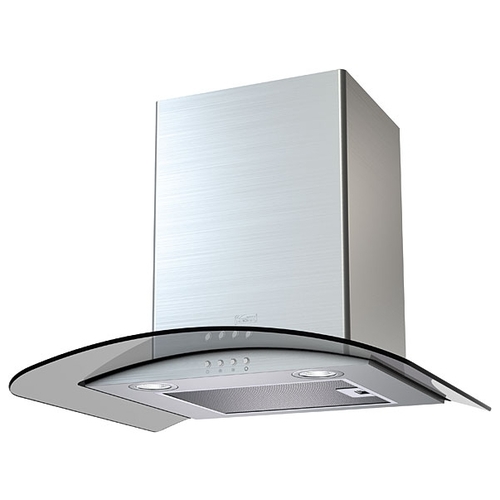 Вытяжка Kronasteel Eleanora electronic 600 inox/dark glass