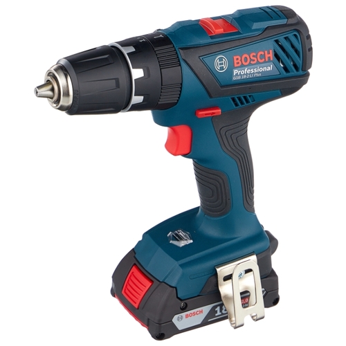 Дрель-шуруповерт BOSCH GSB 18-2-LI Plus 2.0Ah x2 Case
