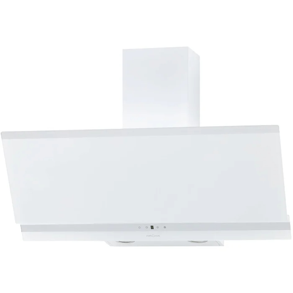 Вытяжка наклонная Krona KRISTEN A 900 white S, белый/нержавеющая сталь