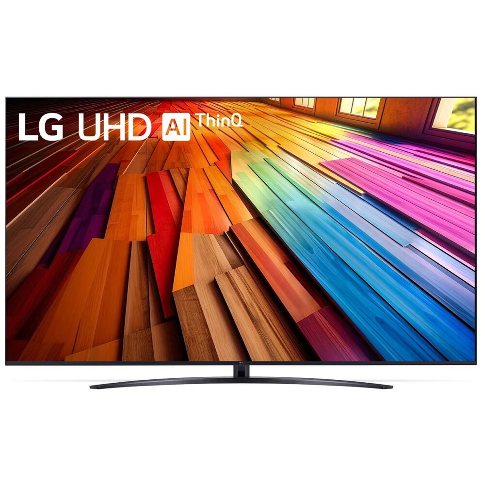 Телевизор LG 86UT81006LA.ARUG черный