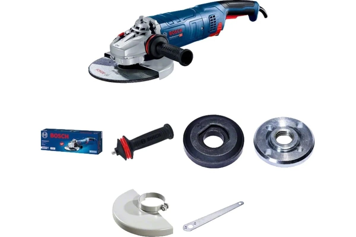 Угловая шлифмашина (болгарка) Bosch GWS 24-230 JZ Professional (06018C3300)