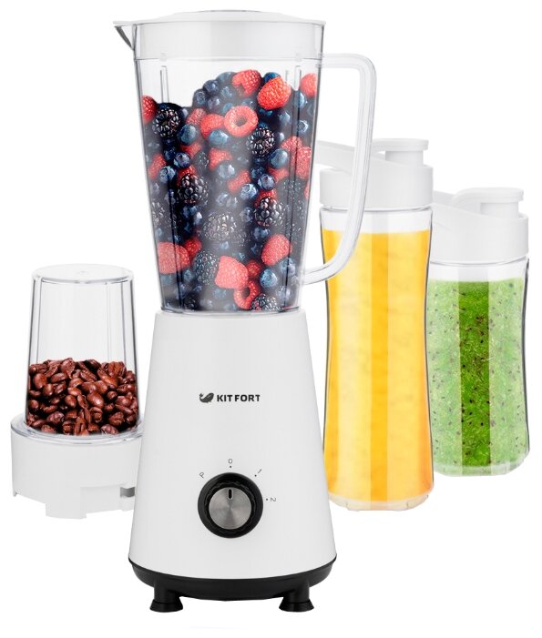 Блендер стационарный Kitfort KT-1340 белый