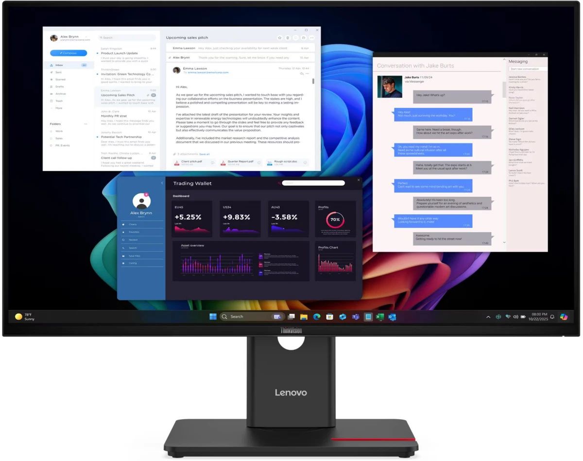 Монитор Lenovo T27UD-40