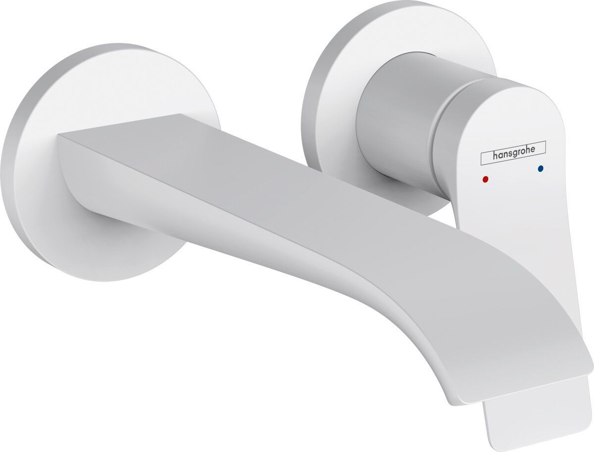 Смеситель для раковины Hansgrohe 75050700S Vivenis (с внутренней частью), белый