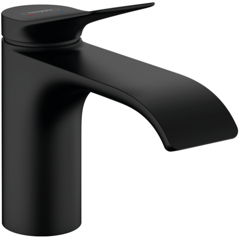 Смеситель для раковины Hansgrohe Vivenis 80 75010670, черный матовый