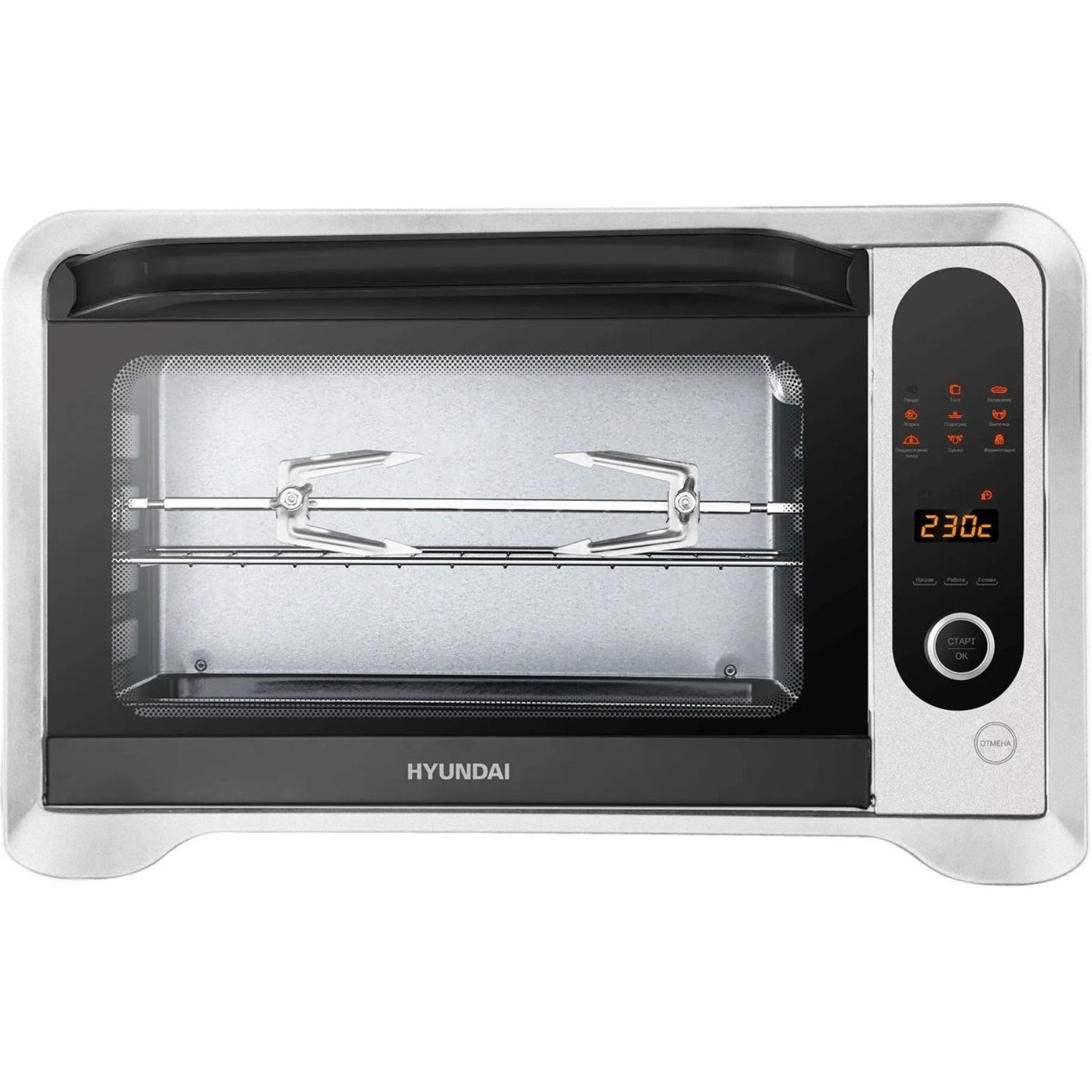 Мини-печь Hyundai MIO-HY104, черный