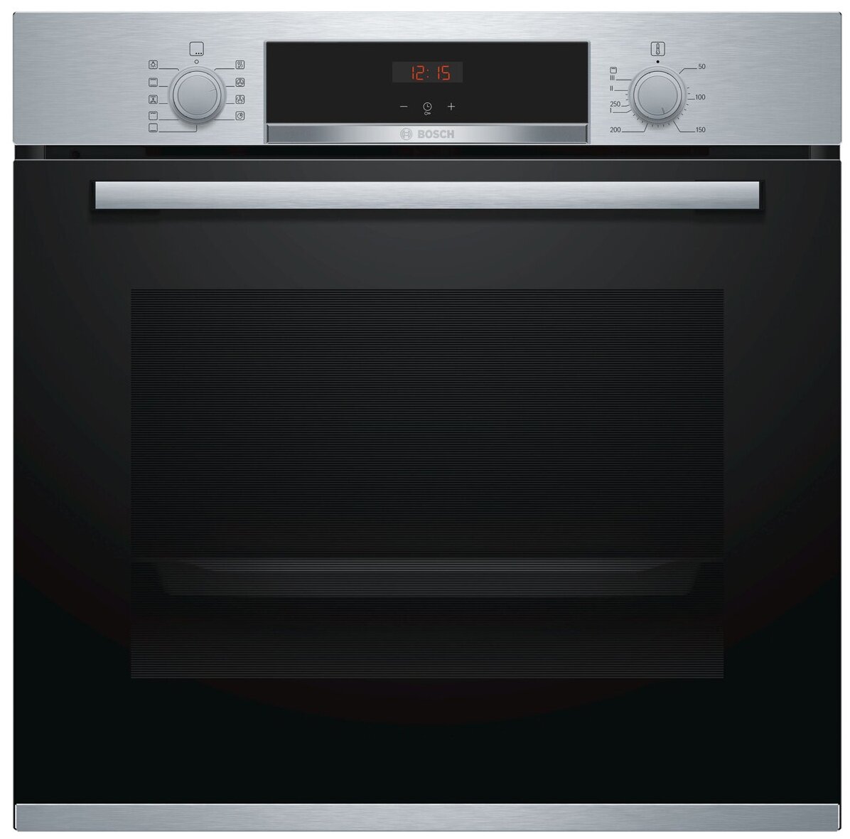 Духовой шкаф электрический Bosch HBA554YS0, серебристый/черный