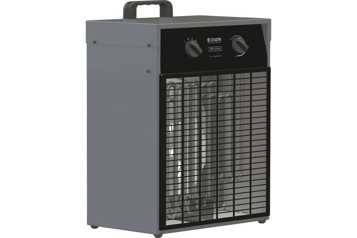 Пушка тепловая электрическая Zilon ZTV-15 N1, черный