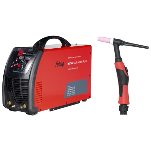 Сварочный аппарат Fubag INTIG 320 T AC/DC PULSE  горелка FB TIG 26 5P 4m TIG, MMA