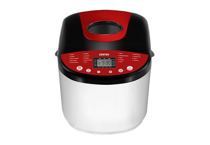 Хлебопечка CENTEK CT-1406 красный