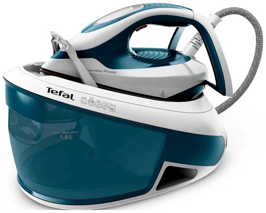 Парогенератор Tefal SV8111E0, белый/синий