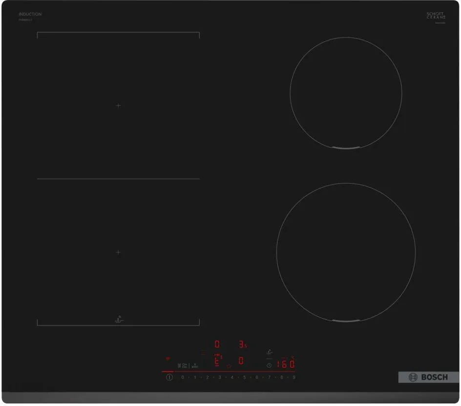 Варочная панель индукционная Bosch PVS631HC1E, черный