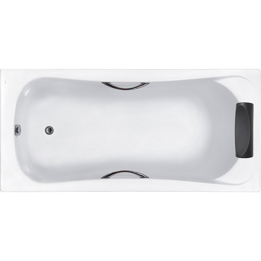 Ванна акриловая Roca BeCool ZRU9302782 180x80 см (без опоры и монт.компл.), белый