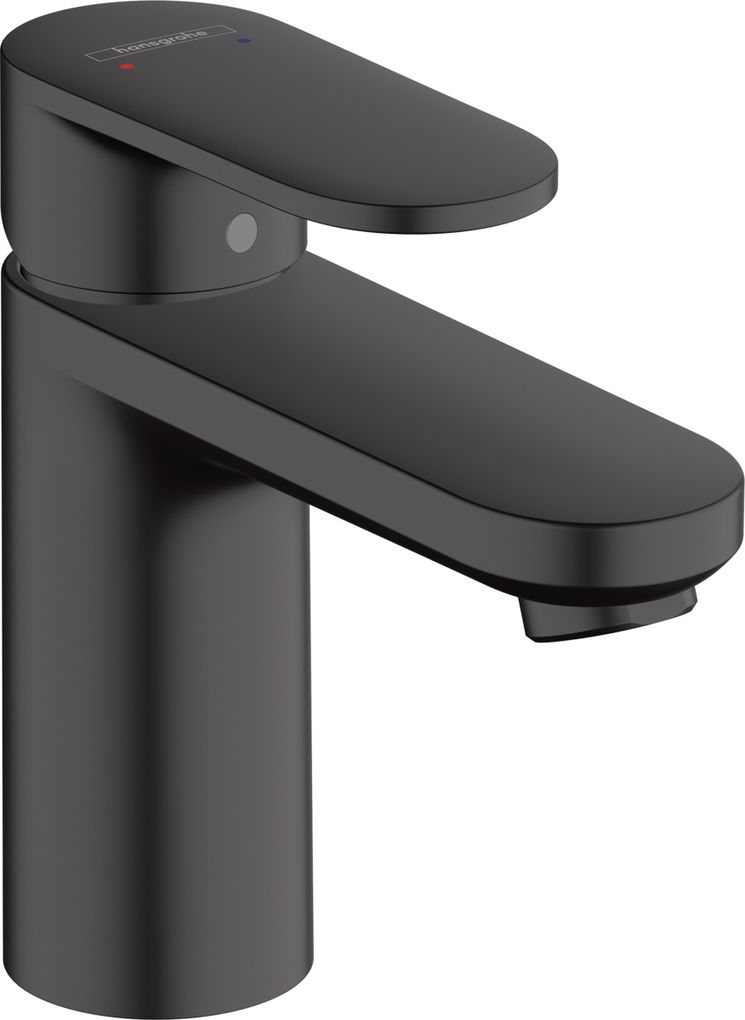 Смеситель для раковины Hansgrohe Vernis Blend 71580670 (без донного клапана), черный матовый