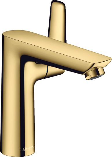 Смеситель для раковины Hansgrohe Talis E 71754990 (с донным клапаном), золото