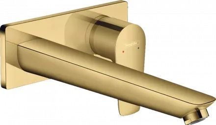 Смеситель для раковины Hansgrohe Talis E 71734990S (с внутренней частью), золото
