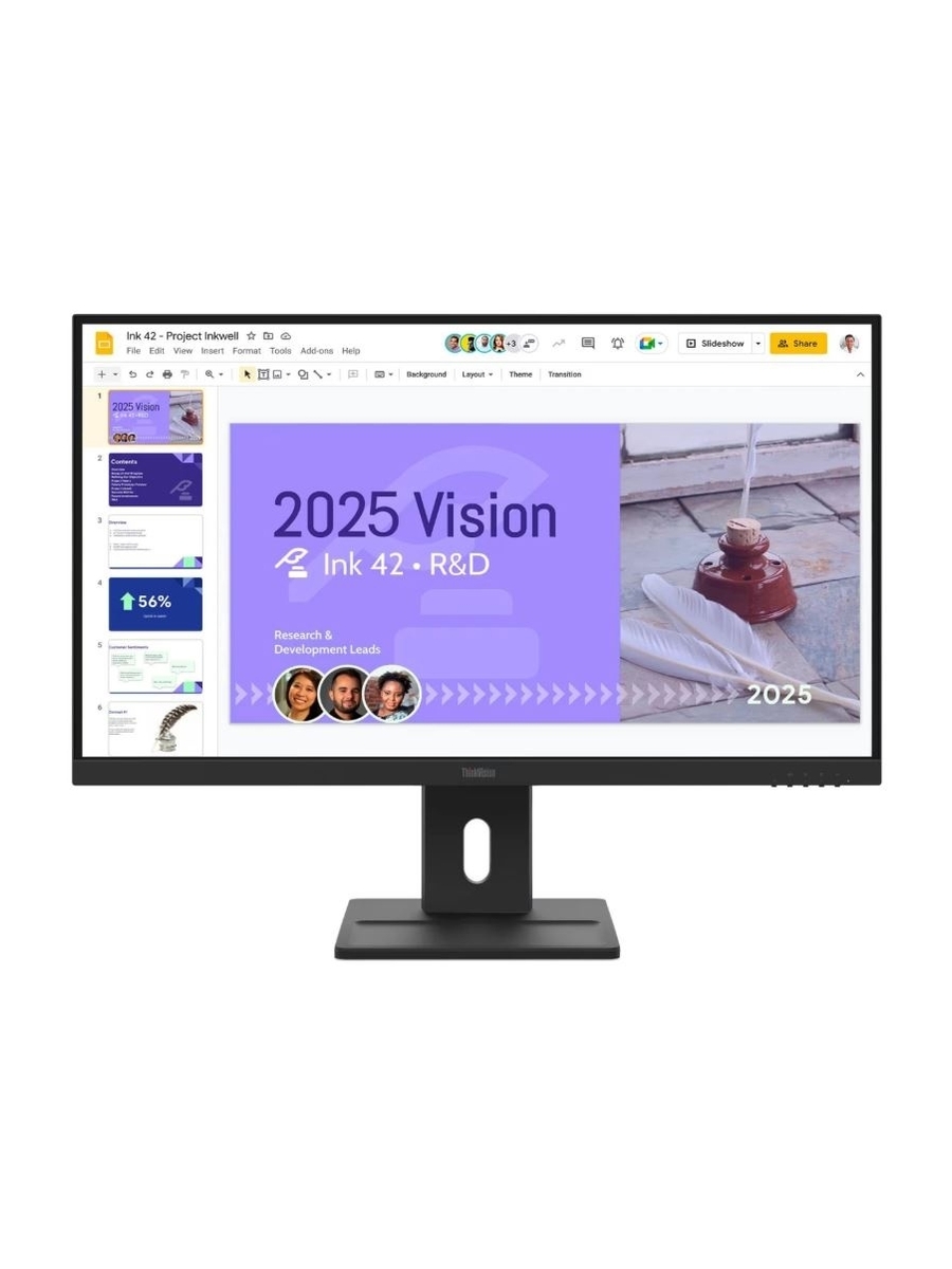 Монитор Lenovo ThinkVision E27Q-40 (64BDGAS4CB), черный