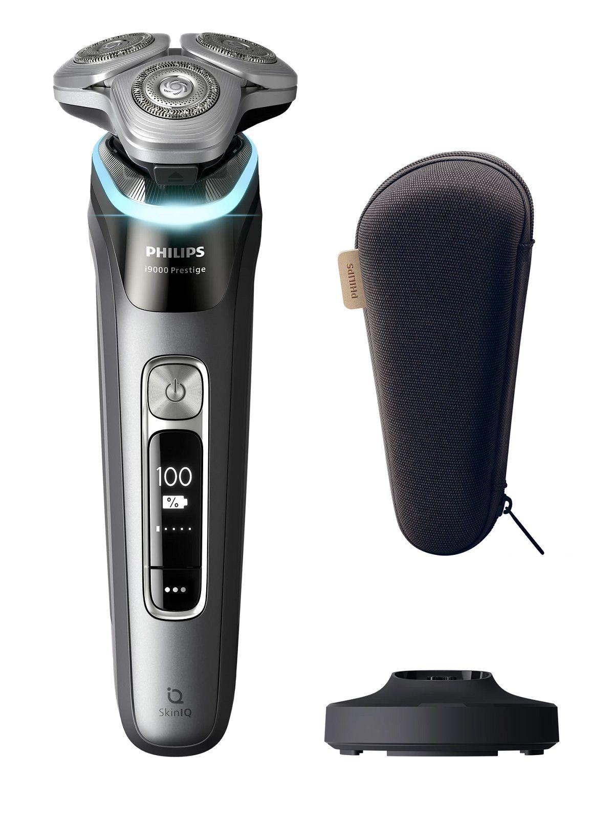 Электробритва Philips XP9202/10, серебристый/черный