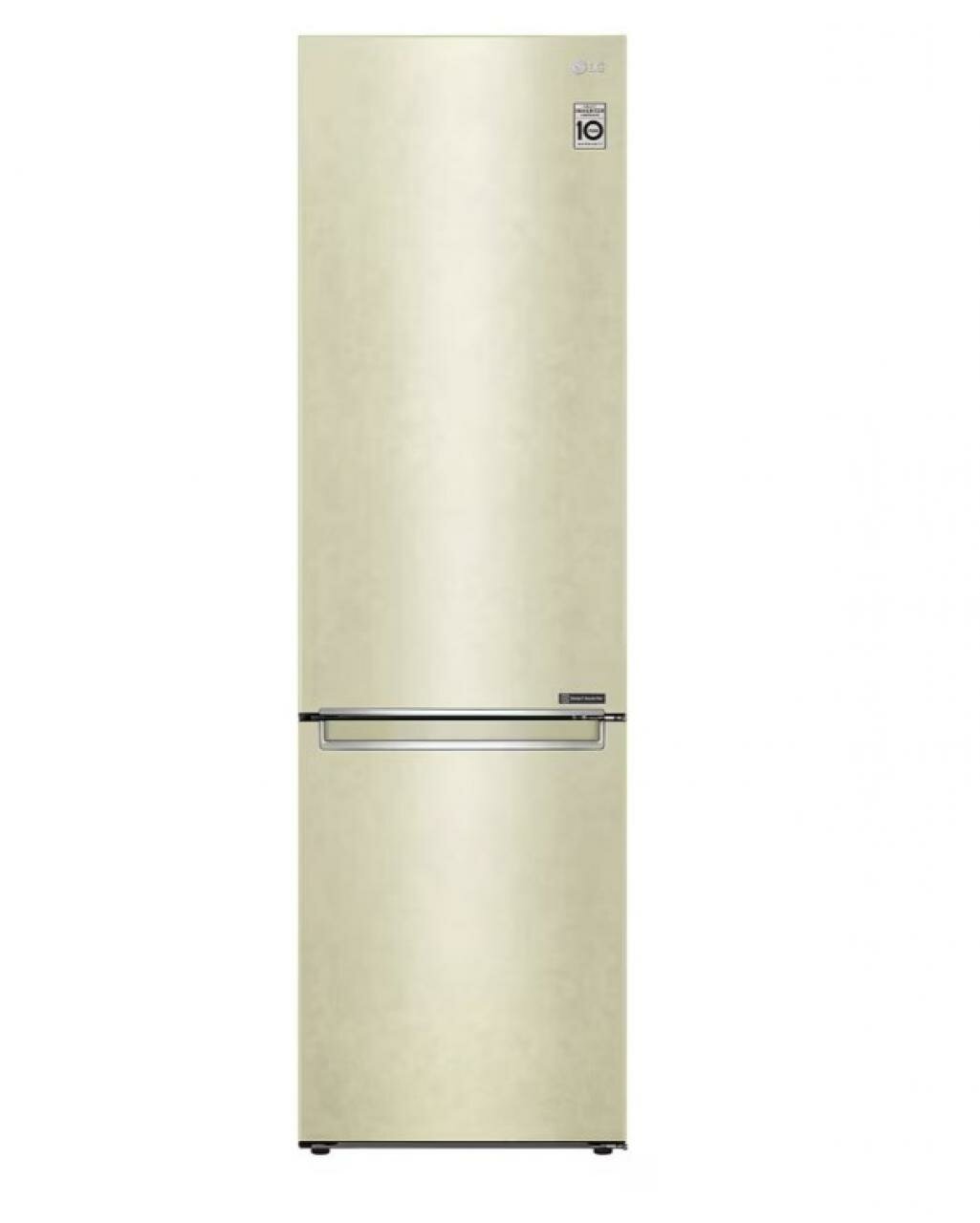 Холодильник LG GC-B509SECL, бежевый