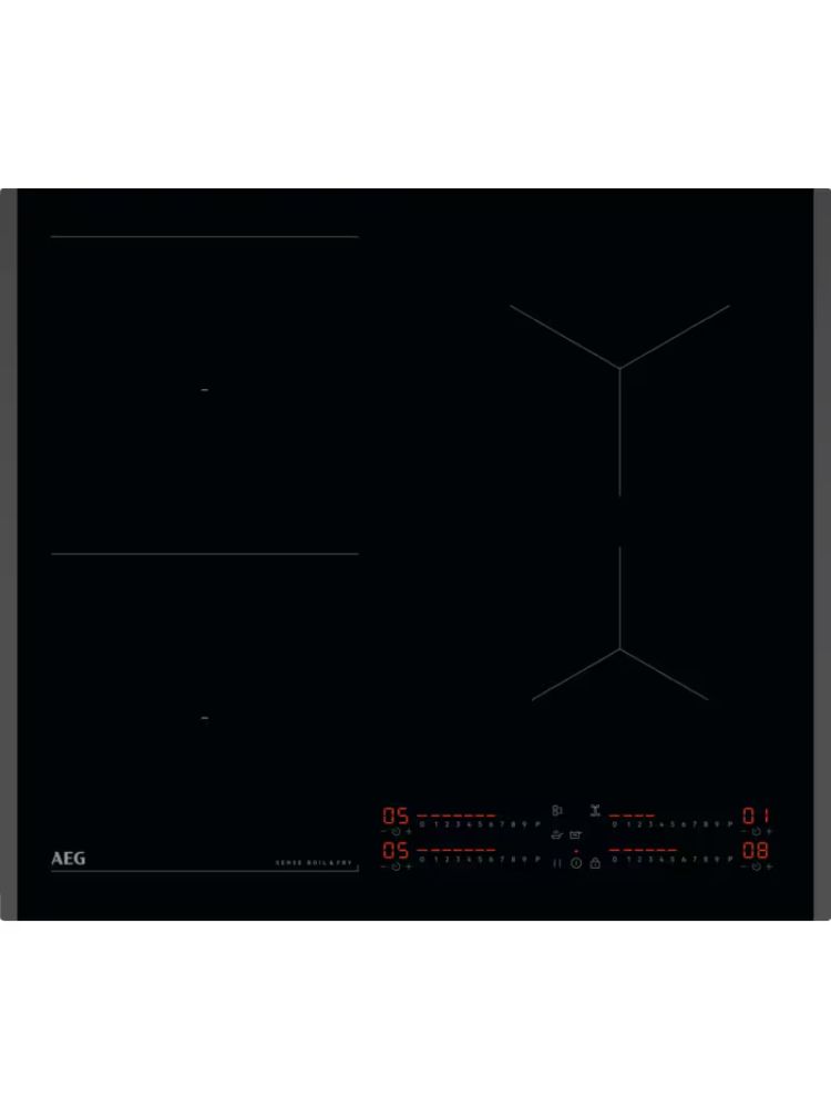 Варочная панель индукционная AEG TI64IB30FB, черный